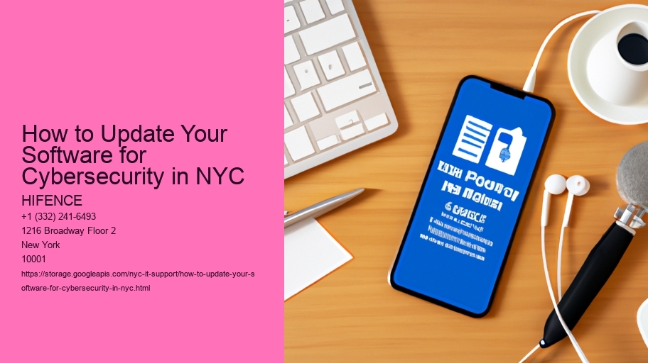How to Update Your Software for Cybersecurity in NYC