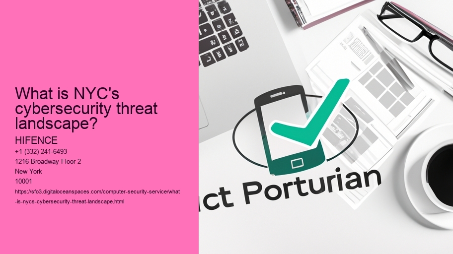 What is NYC's cybersecurity threat landscape?