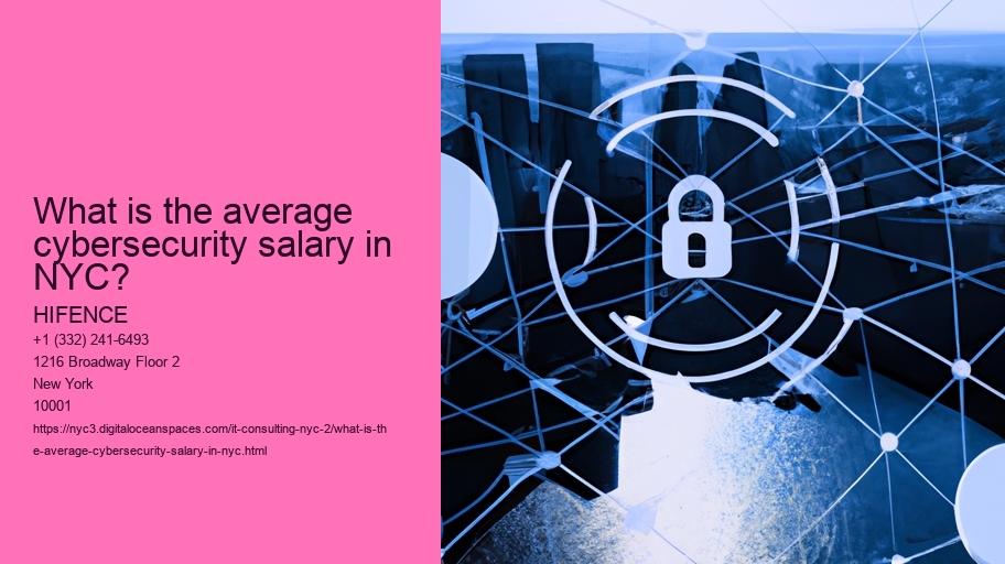 What is the average cybersecurity salary in NYC?