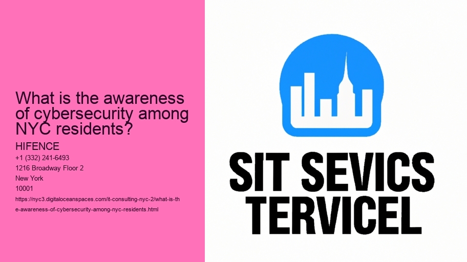What is the awareness of cybersecurity among NYC residents?