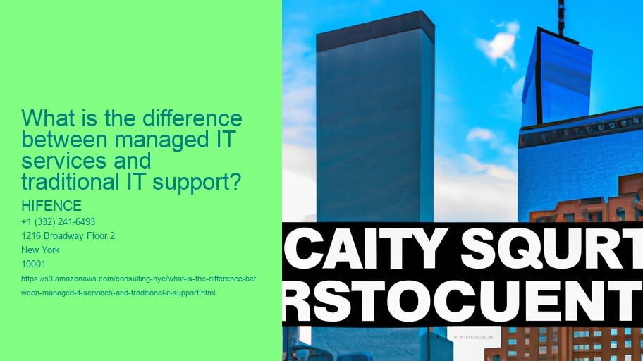 What is the difference between managed IT services and traditional IT support?