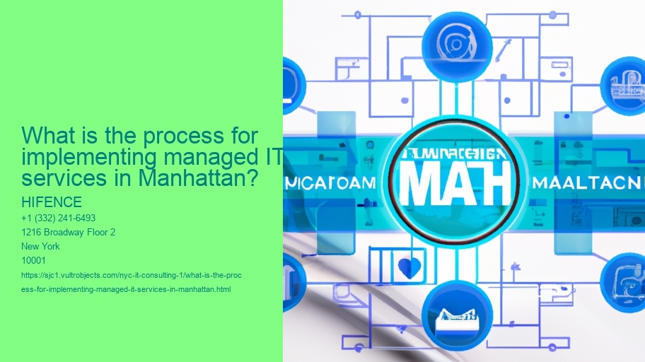 What is the process for implementing managed IT services in Manhattan?