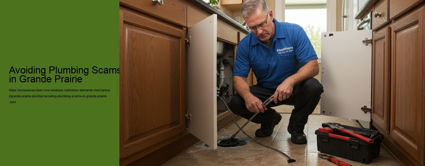 Avoiding Plumbing Scams in Grande Prairie
