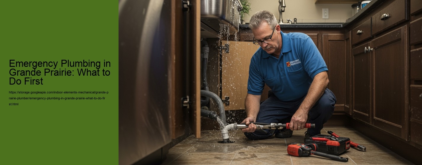 Emergency Plumbing in Grande Prairie: What to Do First