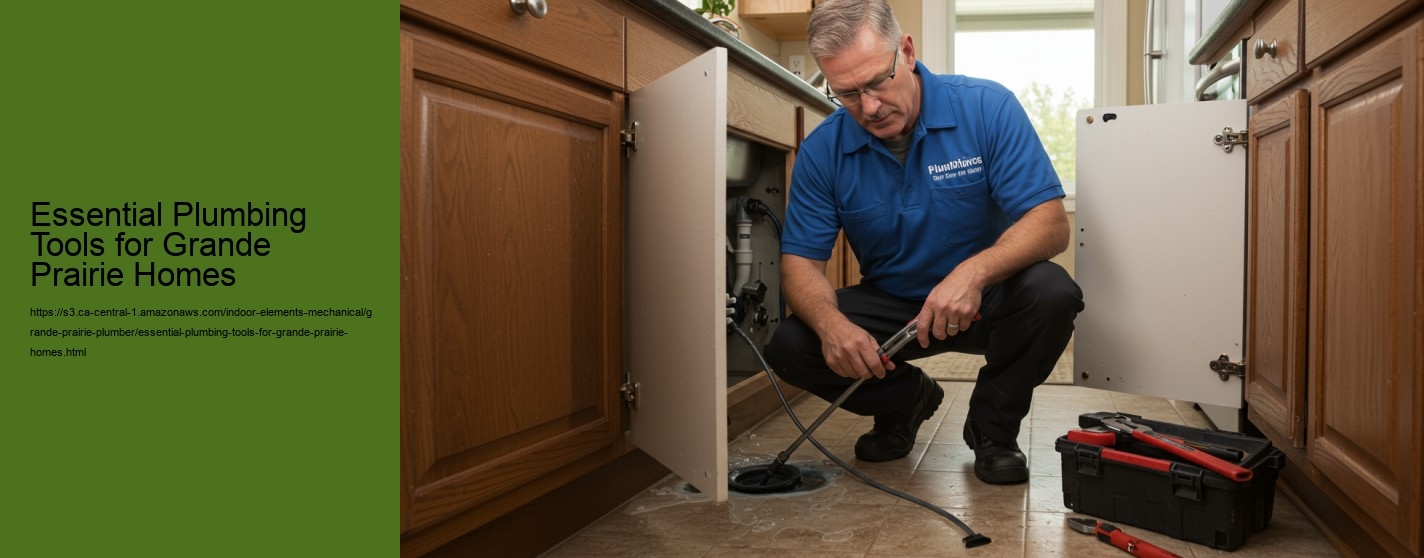 Essential Plumbing Tools for Grande Prairie Homes