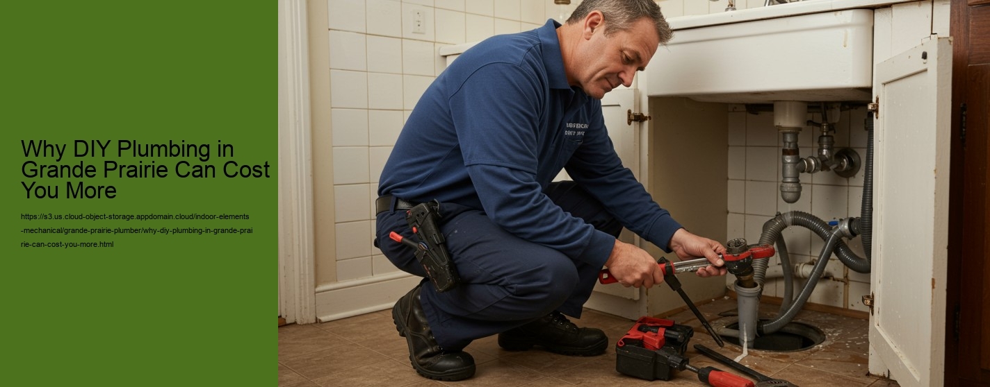 Why DIY Plumbing in Grande Prairie Can Cost You More