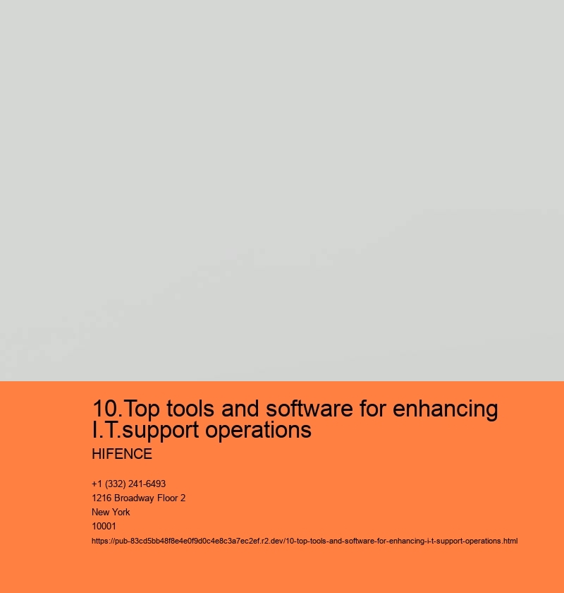 10.Top tools and software for enhancing I.T.support operations  HIFENCE Remote desktop software