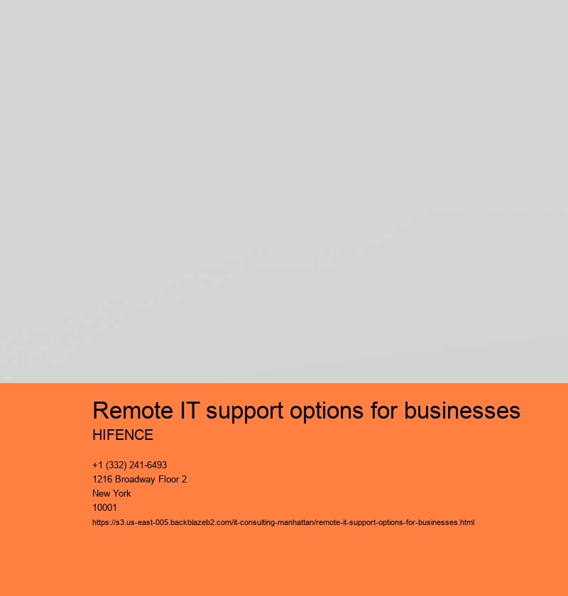 Remote IT support options for businesses HIFENCE Benefits of Remote IT Support for Businesses