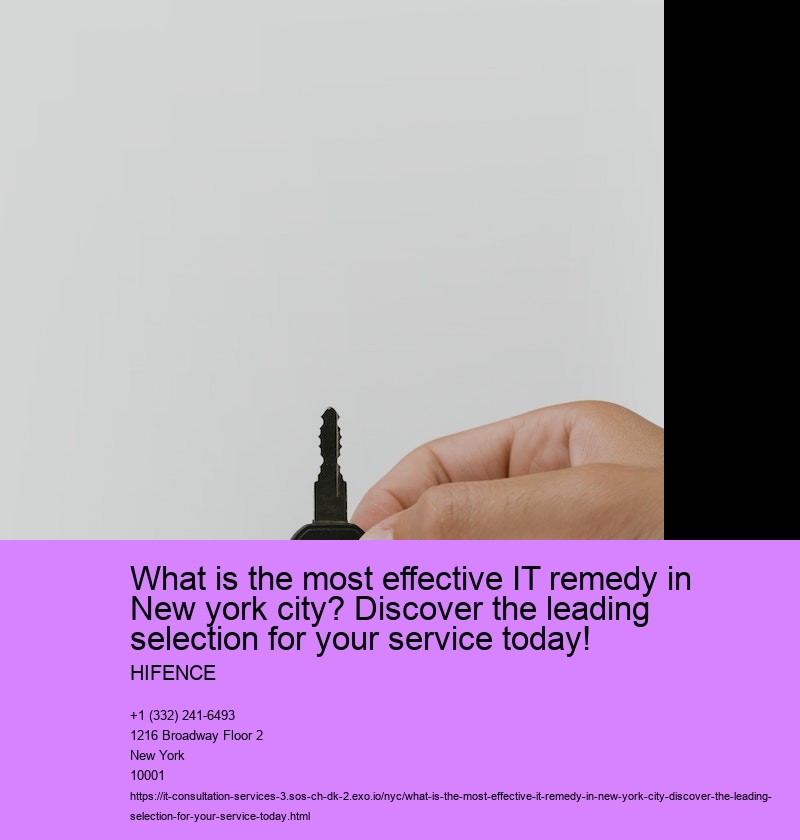 What is the most effective IT remedy in New york city? Discover the leading selection for your service today!