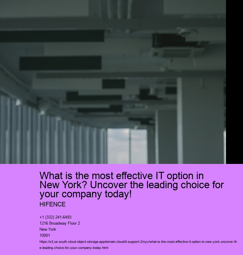 What is the most effective IT option in New York? Uncover the leading choice for your company today!