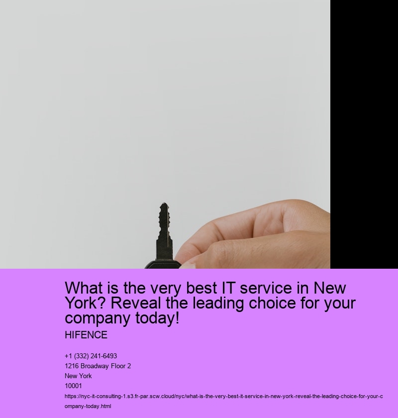 What is the very best IT service in New York? Reveal the leading choice for your company today!