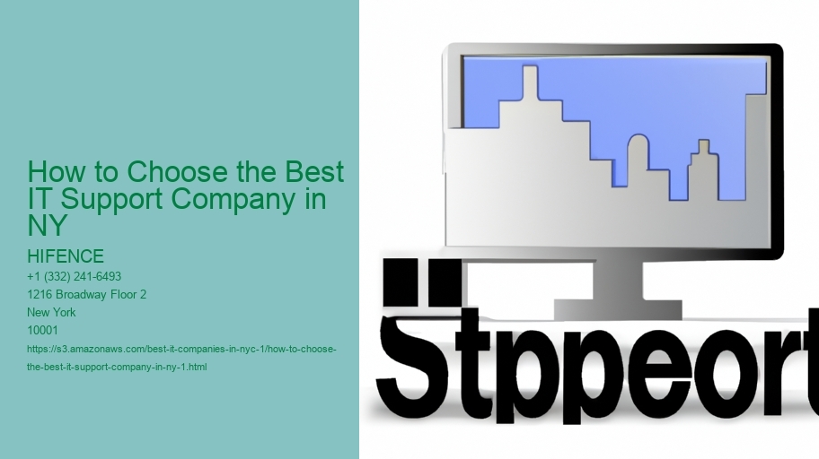 How to Choose the Best IT Support Company in NY