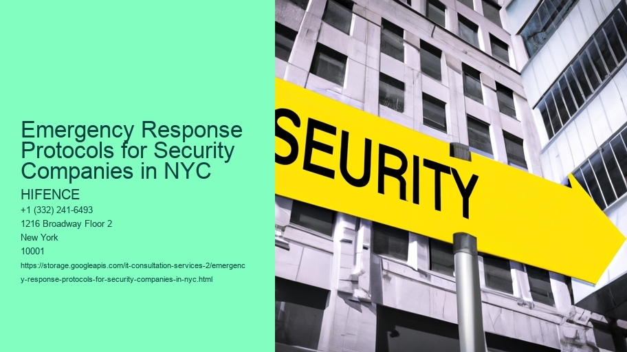 Emergency Response Protocols for Security Companies in NYC 