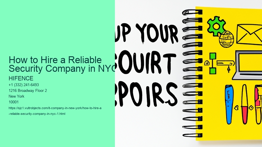 How to Hire a Reliable Security Company in NYC