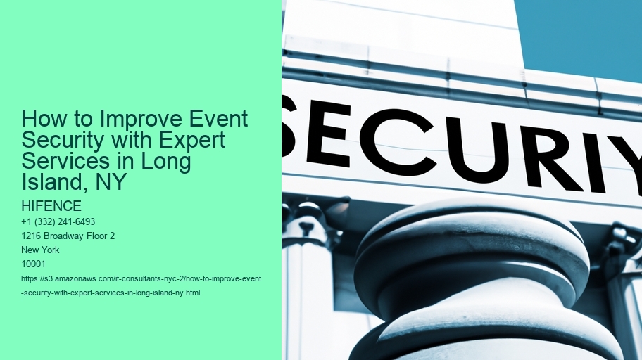 How to Improve Event Security with Expert Services in Long Island, NY