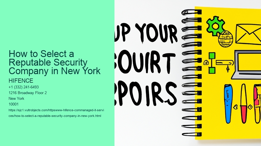 How to Select a Reputable Security Company in New York