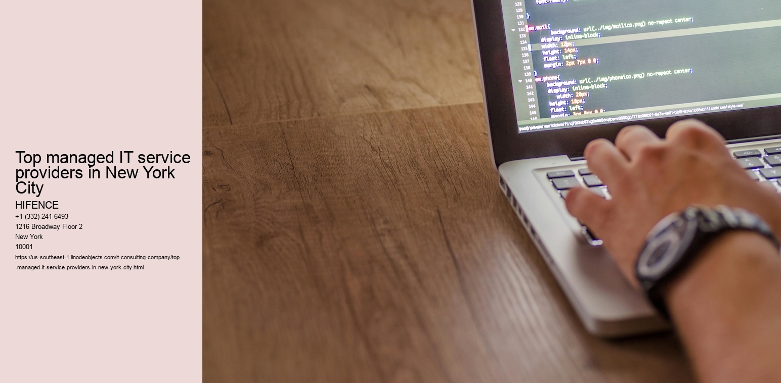 Top managed IT service providers in New York City