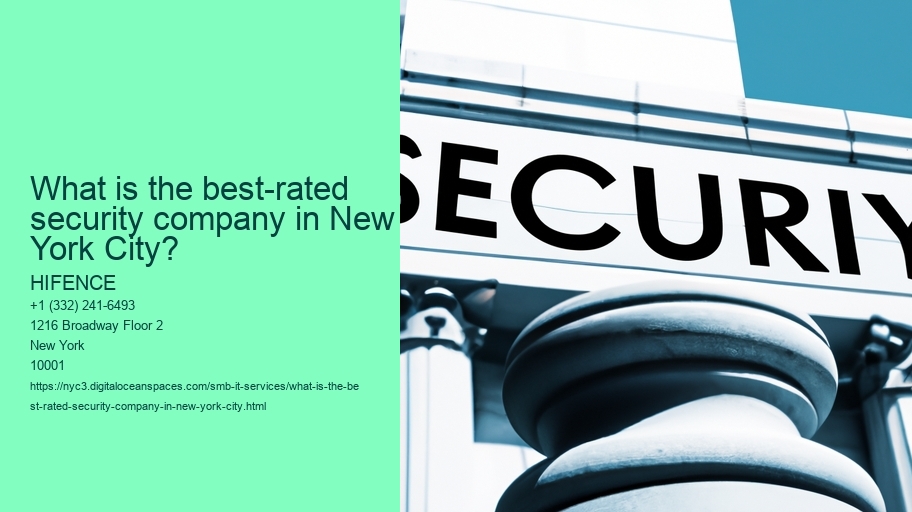 What is the best-rated security company in New York City?