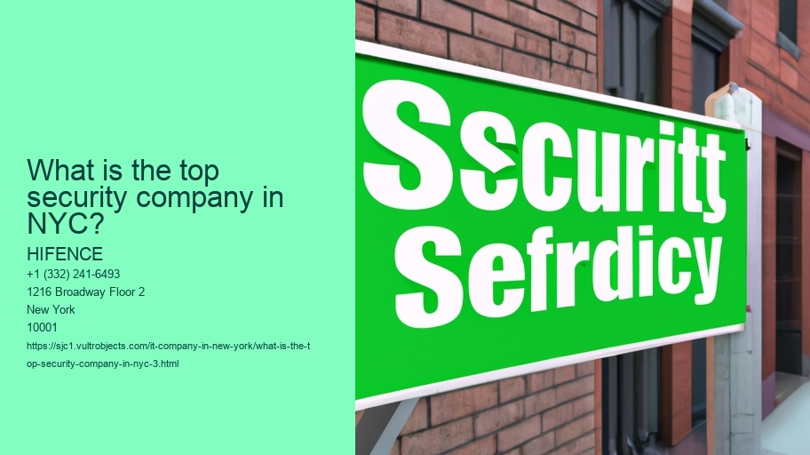 What is the top security company in NYC?