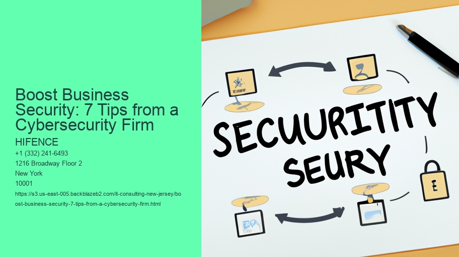Boost Business Security: 7 Expert Cybersecurity Tips