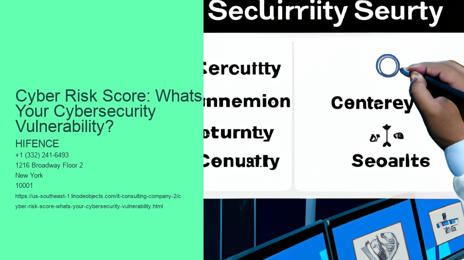 Cyber Risk Score: Whats Your Cybersecurity Vulnerability?
