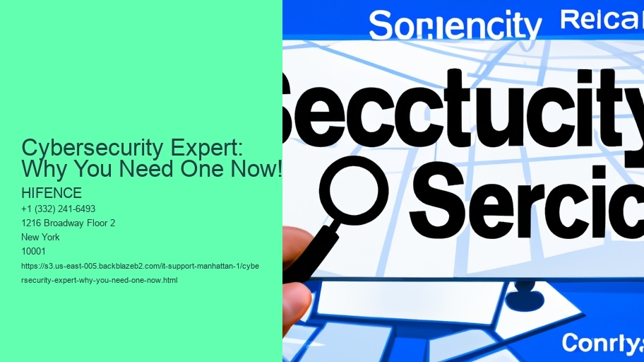 Cybersecurity Expert: Why You Need One Now!
