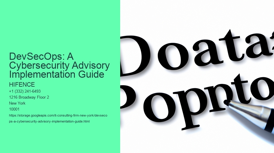 DevSecOps: A Cybersecurity Advisory Implementation Guide