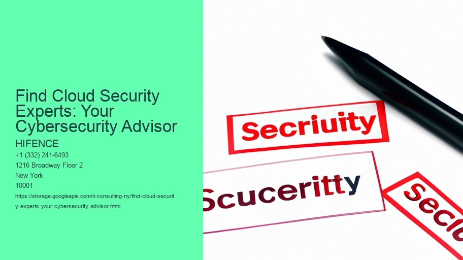 Find Cloud Security Experts: Your Ideal Cybersecurity Advisor