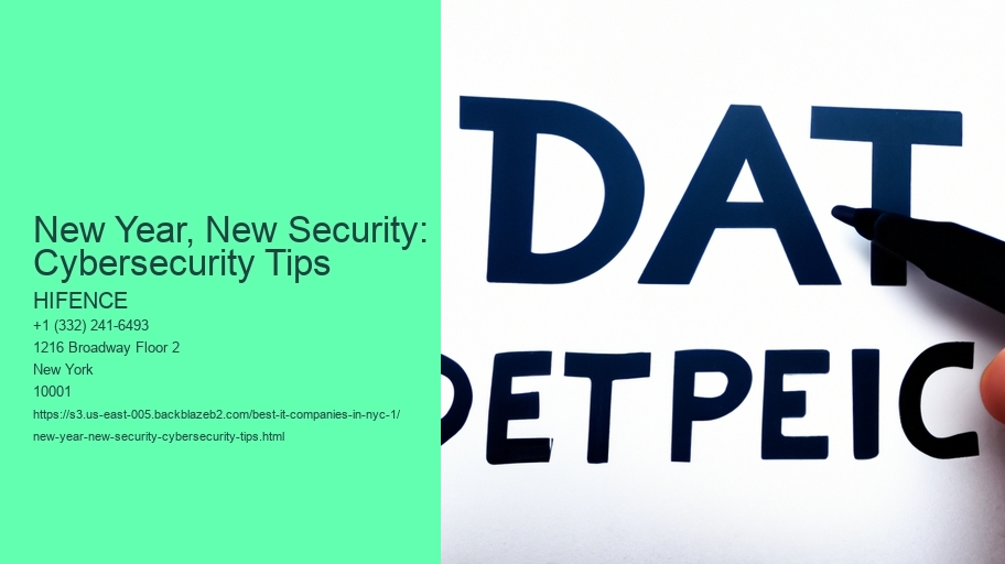 New Year, New Security: Cybersecurity Tips