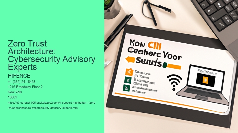 Zero Trust Architecture: Cybersecurity Advisory Experts