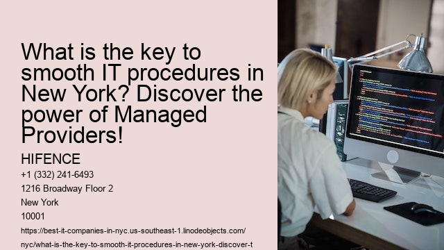 What is the key to smooth IT procedures in New York? Discover the power of Managed Providers!