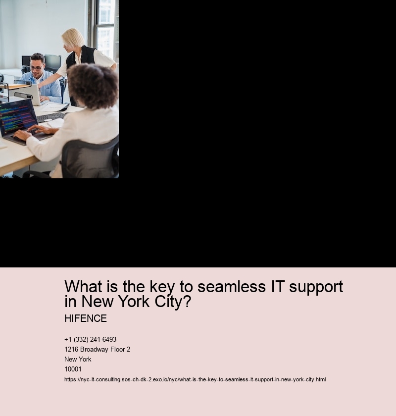 What is the key to seamless IT support in New York City?