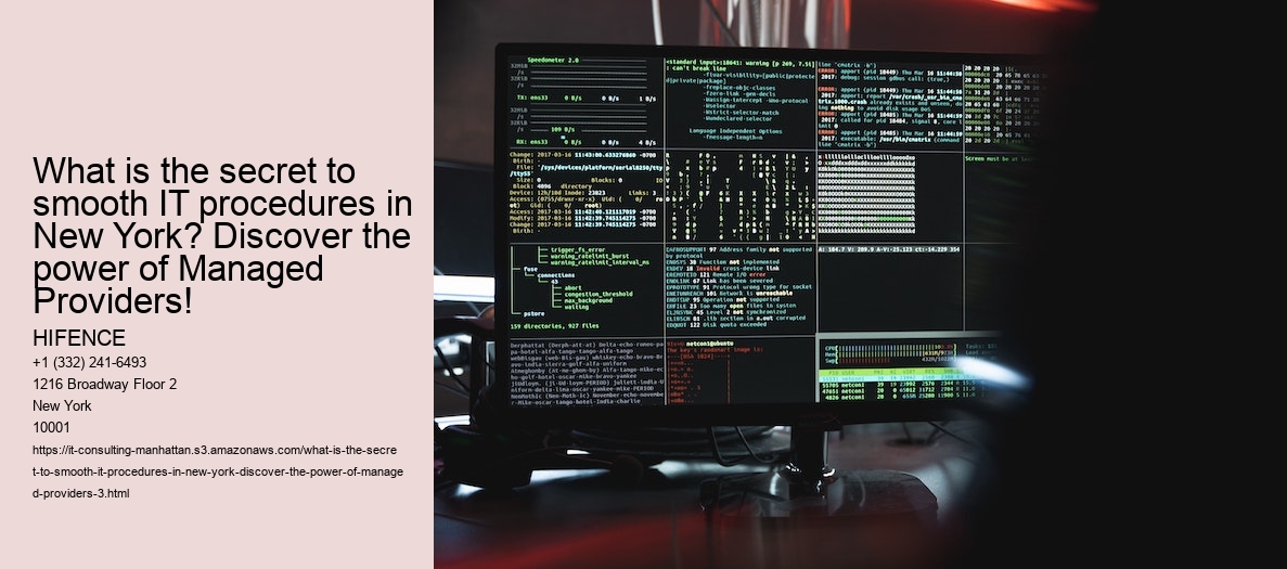 What is the secret to smooth IT procedures in New York? Discover the power of Managed Providers!