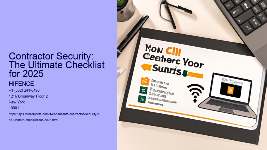 Contractor Security: The Ultimate Checklist for 2025
