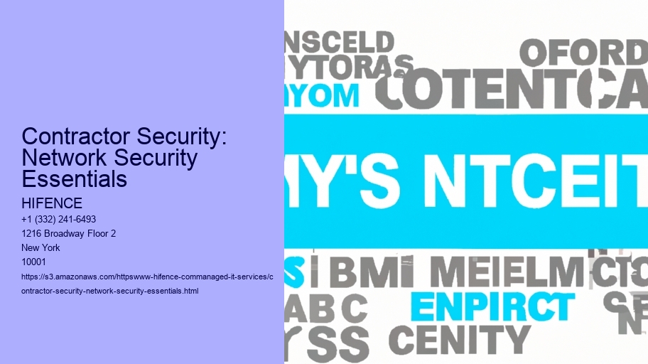 Contractor Security: Network Security Essentials