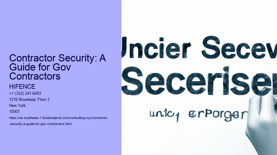 Contractor Security: A Guide for Gov Contractors