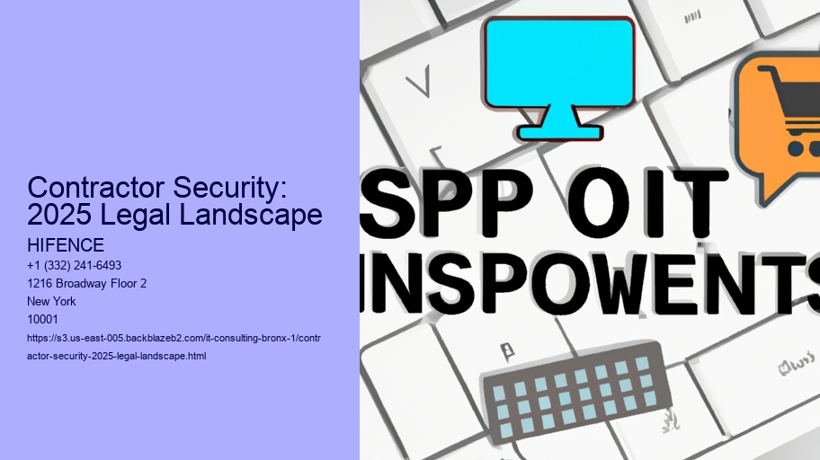 Contractor Security: 2025 Legal Landscape