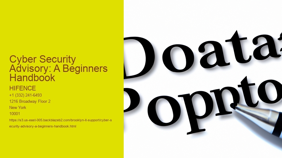Cyber Security Advisory: A Beginners Handbook