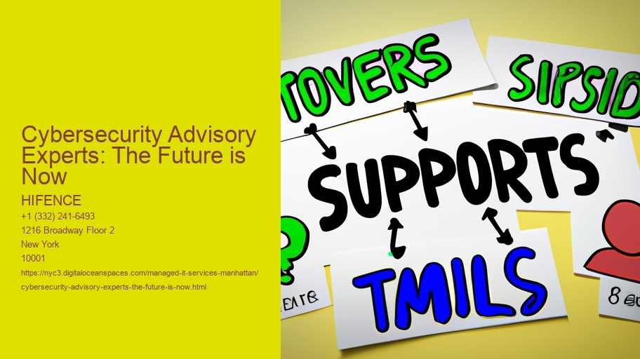 Cybersecurity Advisory Experts: The Future is Now