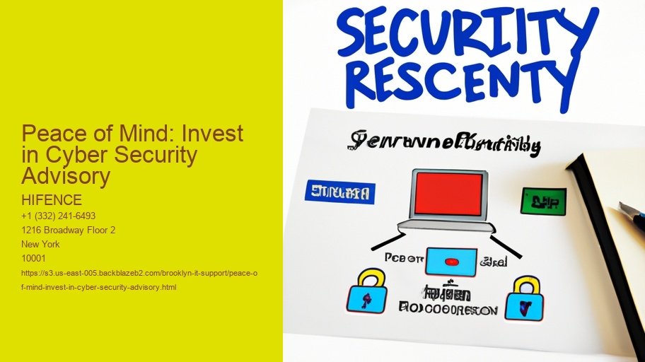Peace of Mind: Invest in Cyber Security Advisory