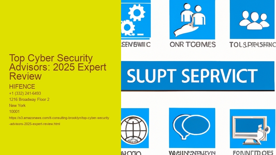 Top Cyber Security Advisors: 2025 Expert Review