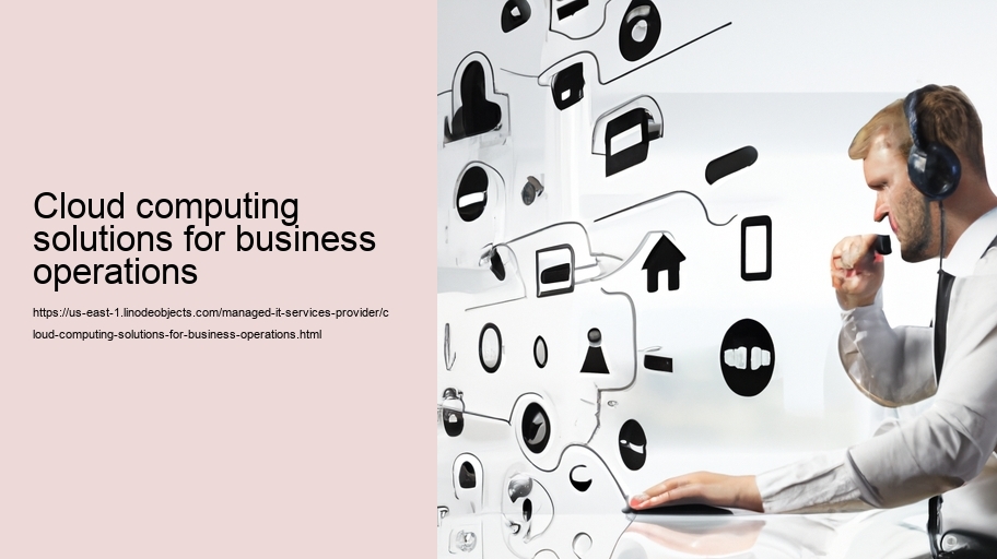 Cloud computing solutions for business operations 