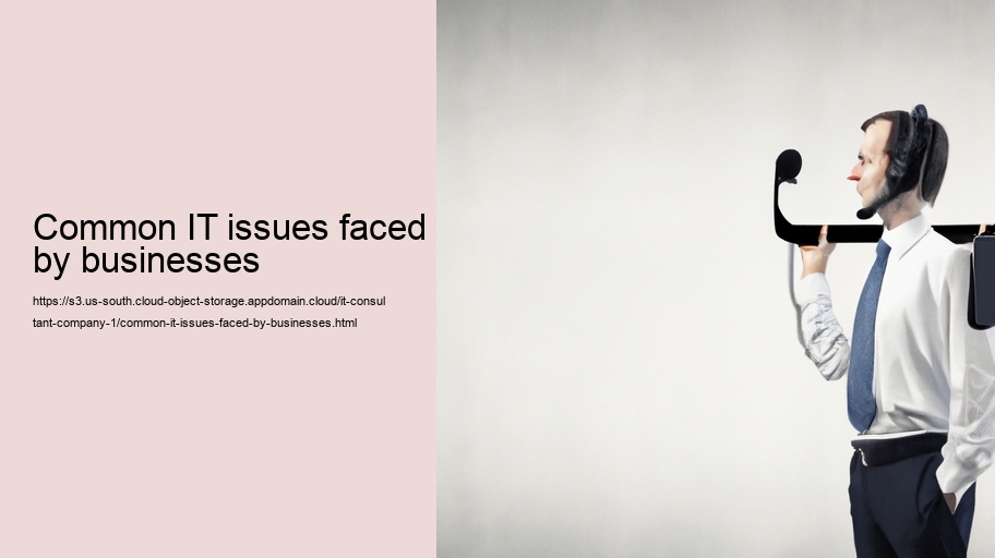 Common IT issues faced by businesses