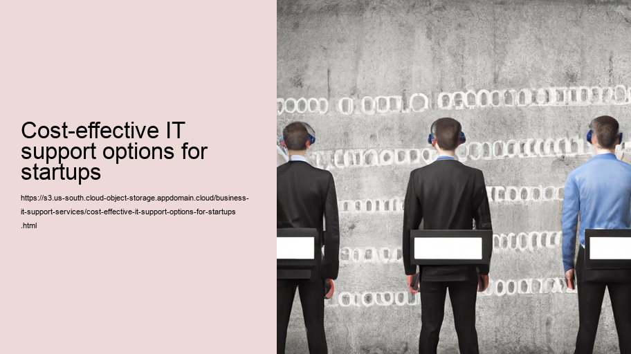 Cost-effective IT support options for startups 