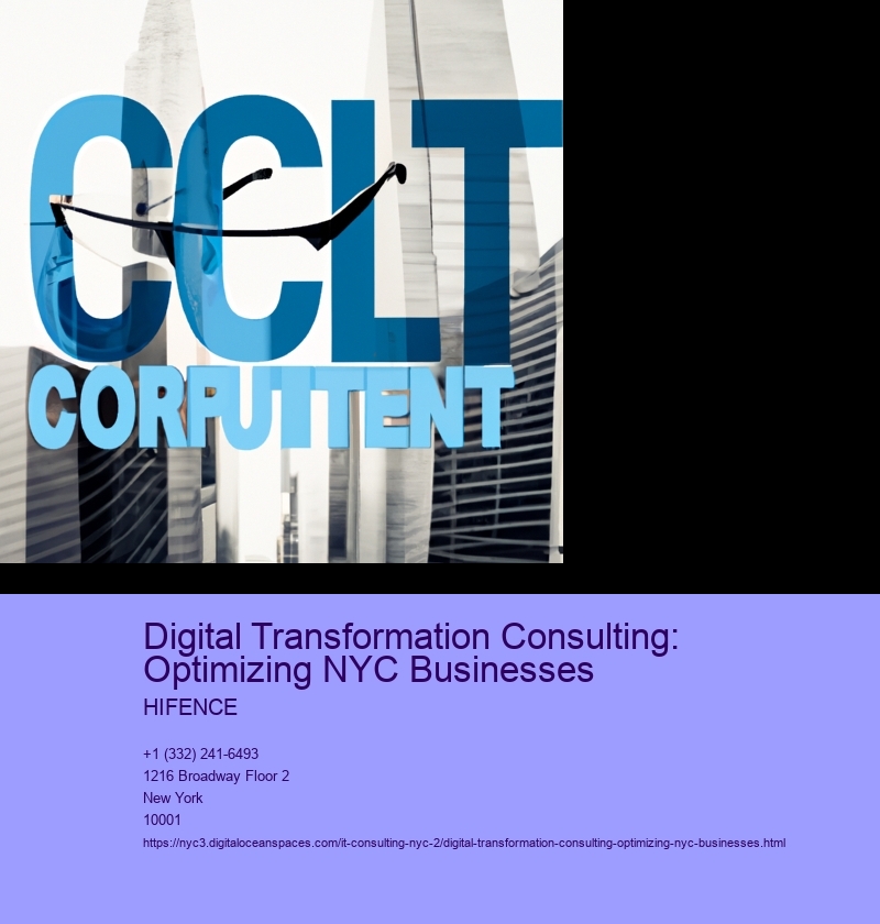 Digital Transformation Consulting: Optimizing NYC Businesses