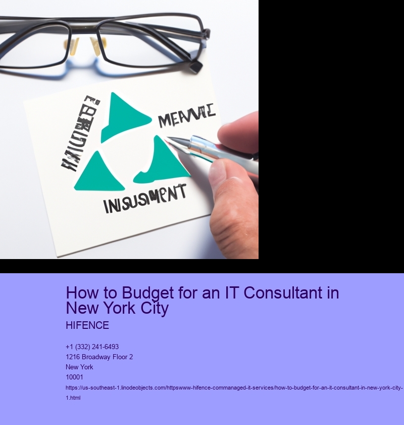 How to Budget for an IT Consultant in New York City