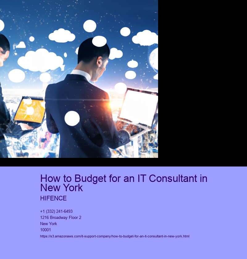 How to Budget for an IT Consultant in New York