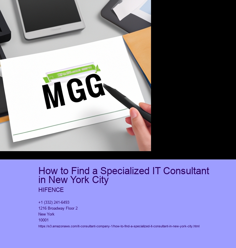 How to Find a Specialized IT Consultant in New York City