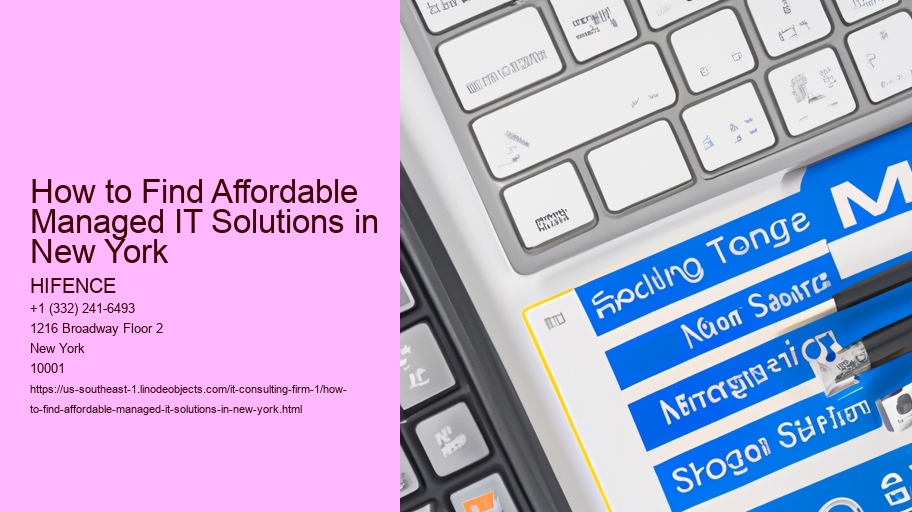 How to Find Affordable Managed IT Solutions in New York