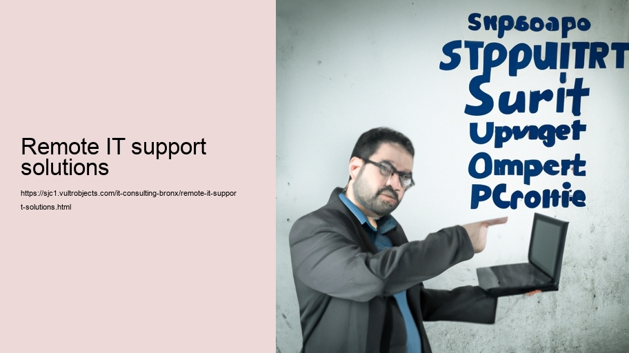 Remote IT support solutions 